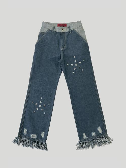 INSIDE-OUT DENIM PANTS