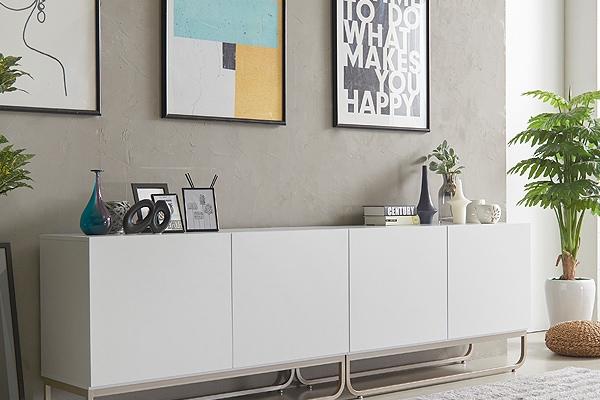 [5%쿠폰] 프라하반 2400 높은 거실수납장 3colors