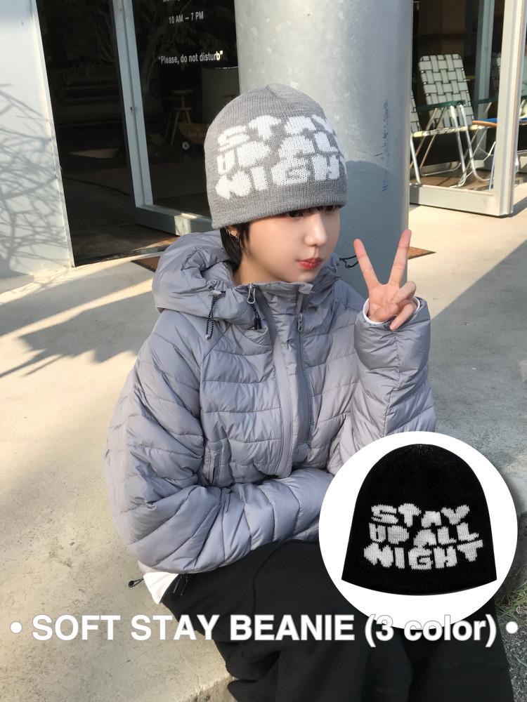 SOFT STAY BEANIE (3 color)
