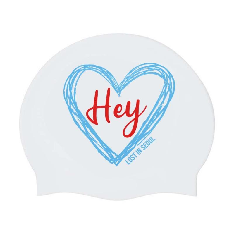 HEY SWIM CAP WHITE