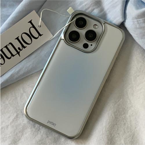 silver pale sky epoxy case