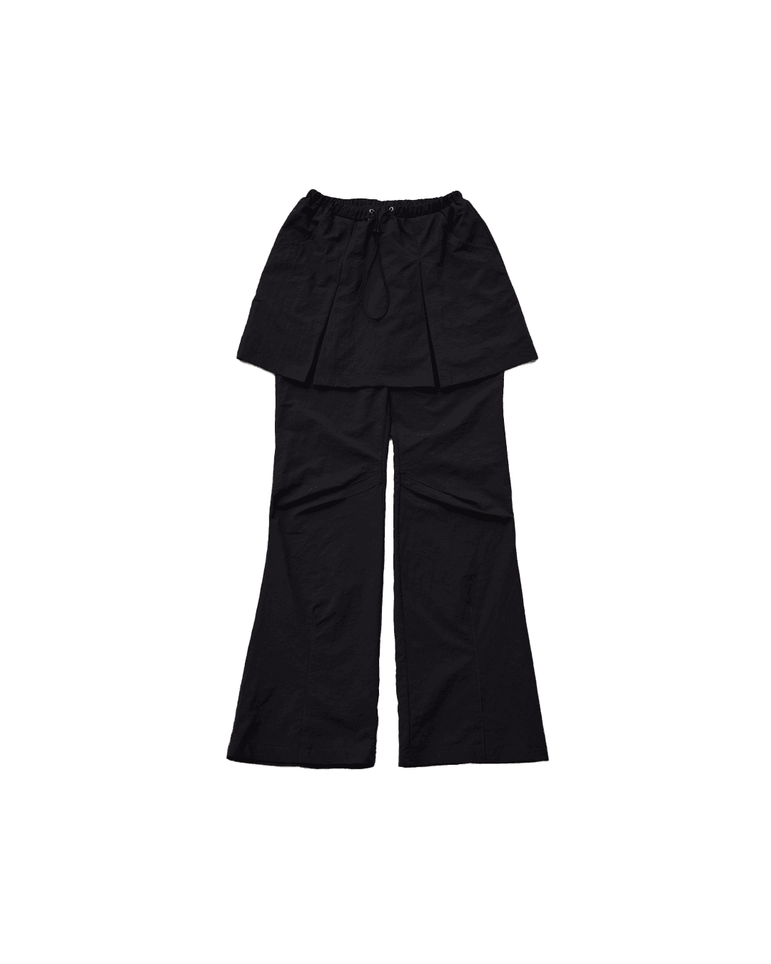 YOi Layered Skirt Pants [Charcoal]