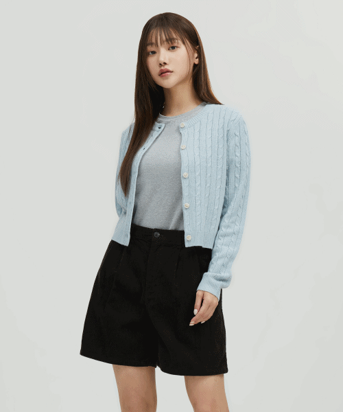 코듀로이 버뮤다 팬츠_SPTHD4TG01