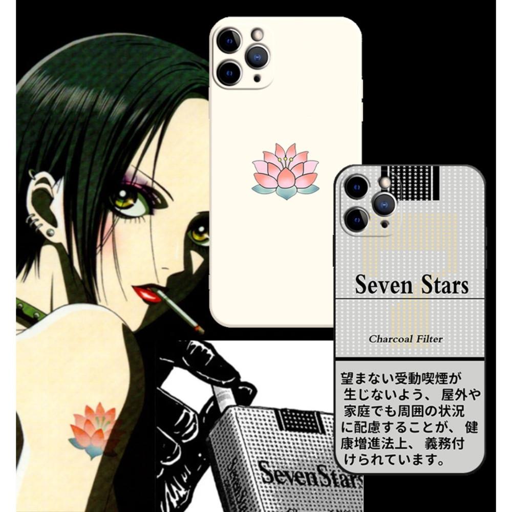 나나 아이폰15 케이스 nana smoke 레트로 키치 15pro 실리콘 소프트 케이스