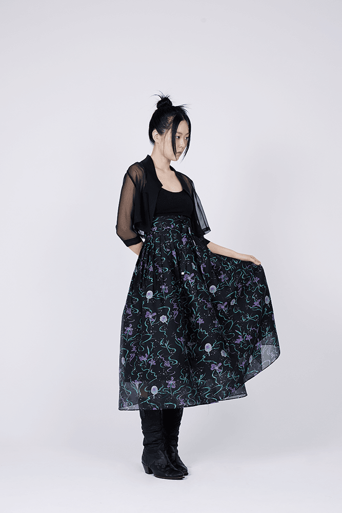 단오블룸 허리치마