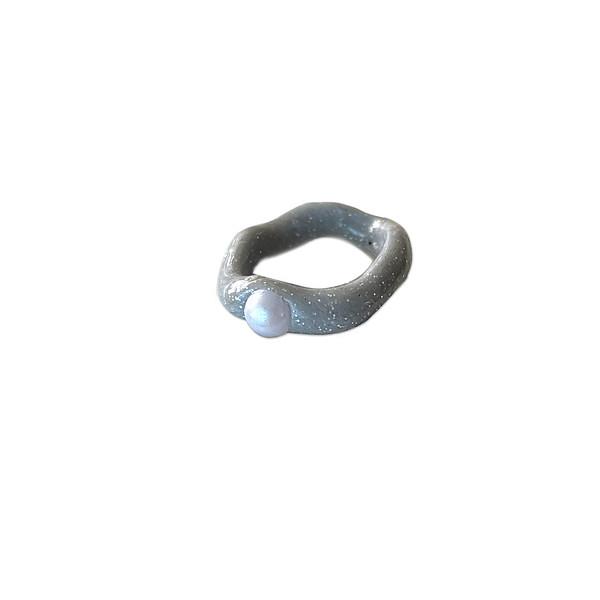 wave ring(gray)