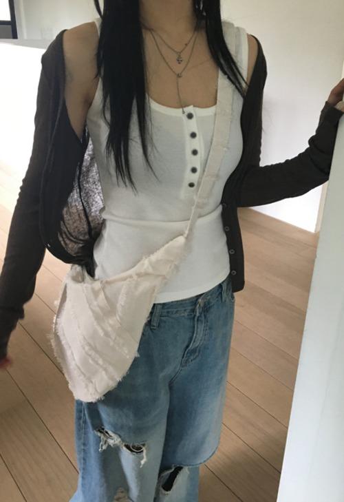 이즈이즈 Hippie Fringe Bag