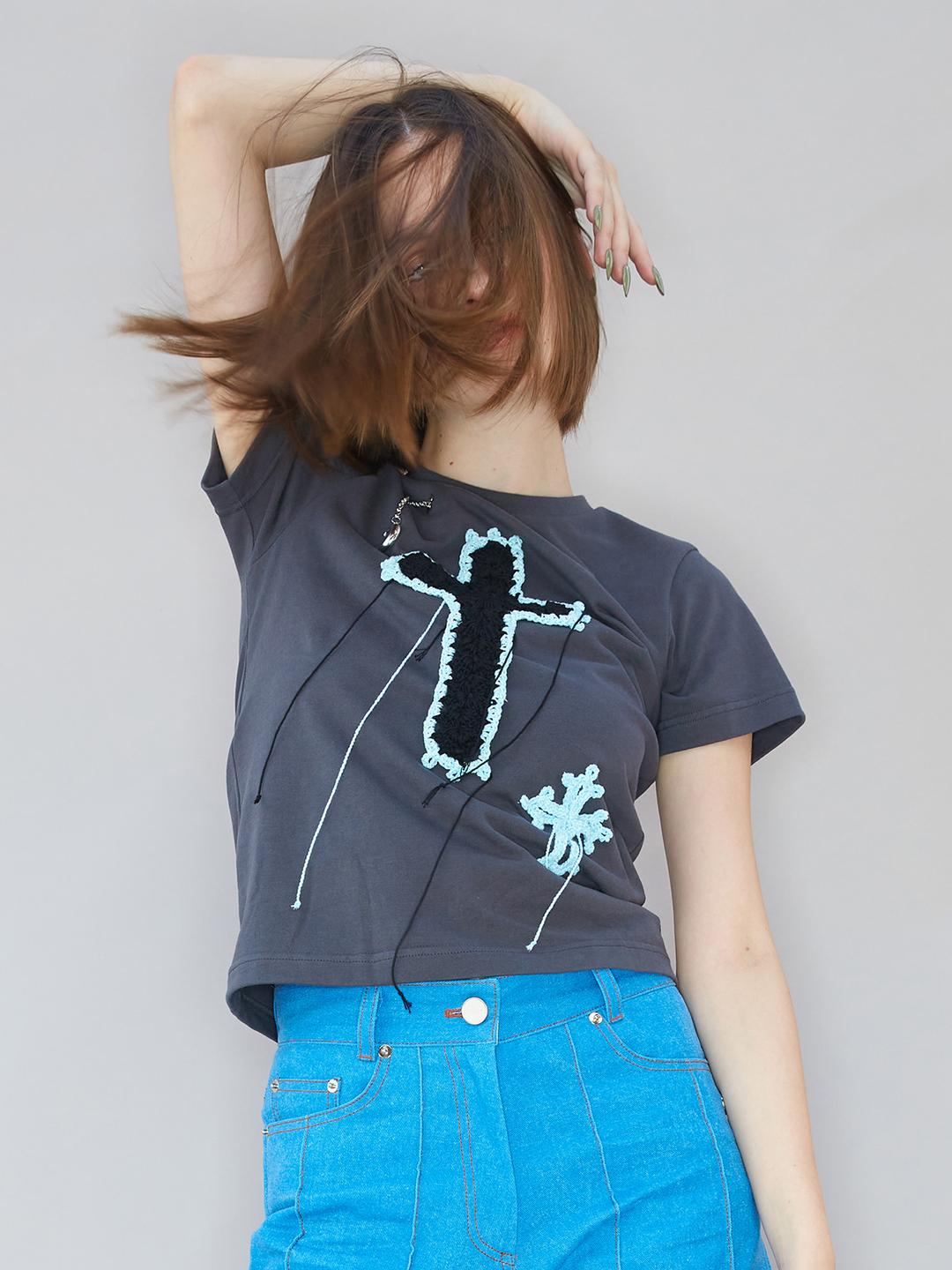 Soft Punk T-Shirt Charcoal