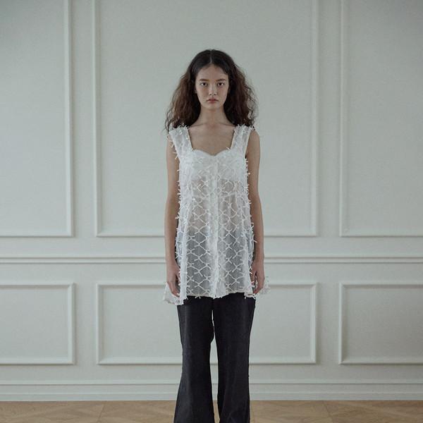 Heart bonbon pants / Black