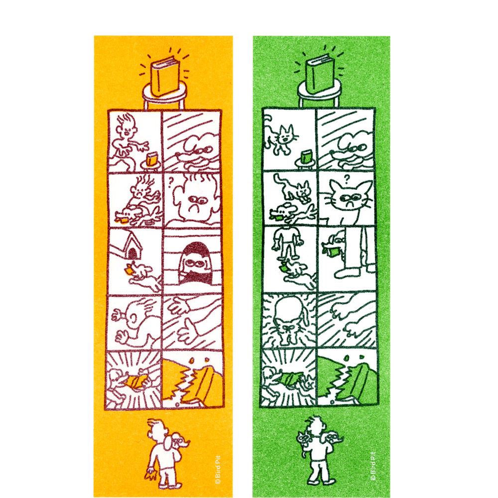 [재입고] [68개의 책갈피] Comic Bookmarks · Bird Pit