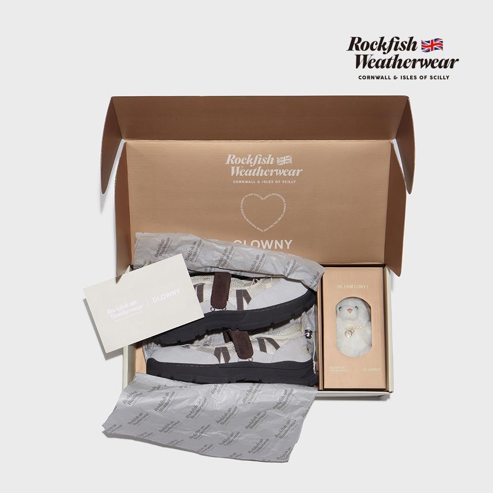 [X GLOWNY] BRYN VELCRO SNEAKERS with LONY - IVORY