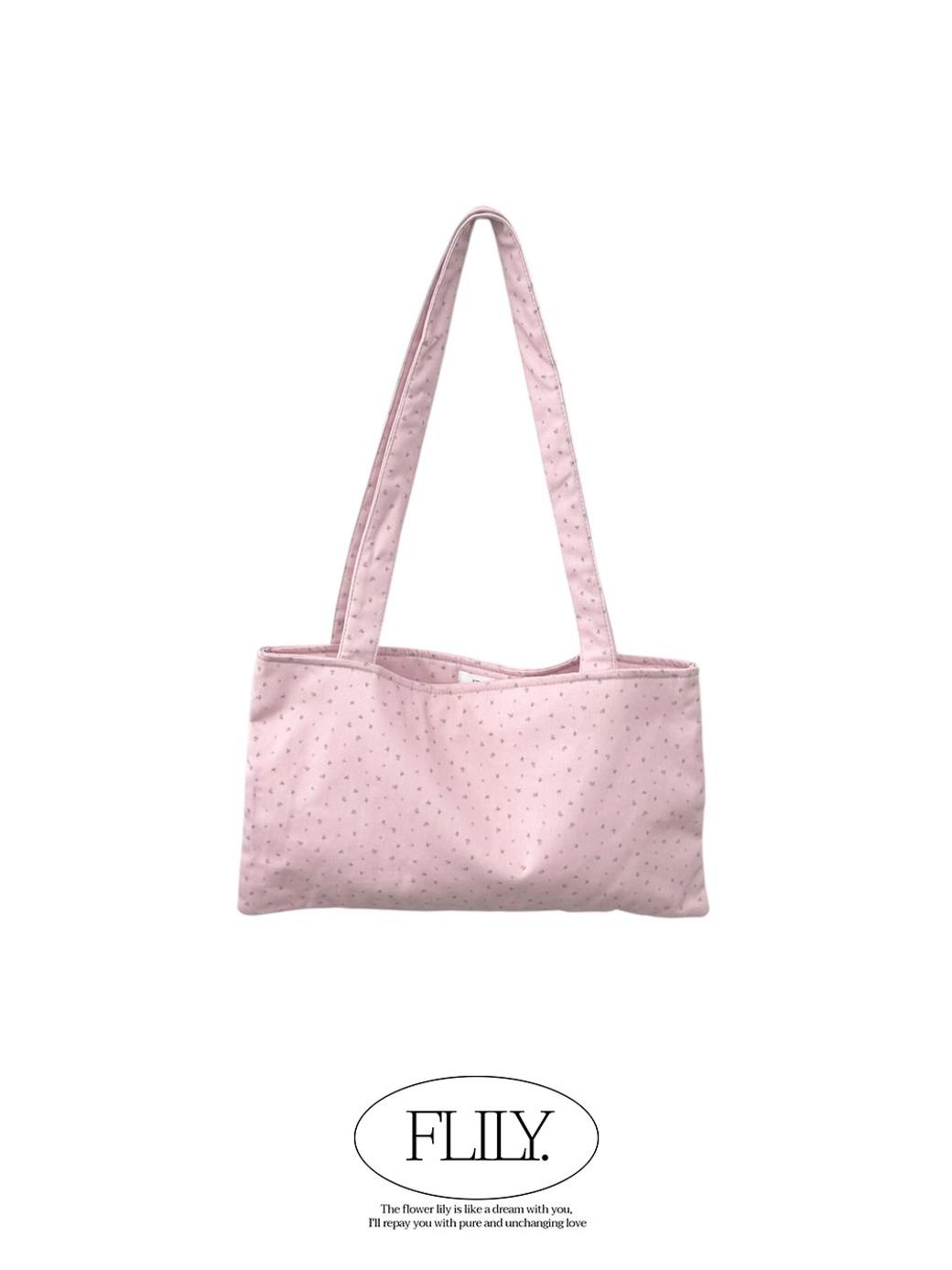 DF. Floral Cotton Tote Bag