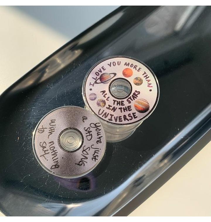 [티몬] [주문제작] [리지] CD 투명그립톡