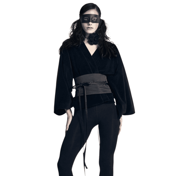 VELVET KIMONO