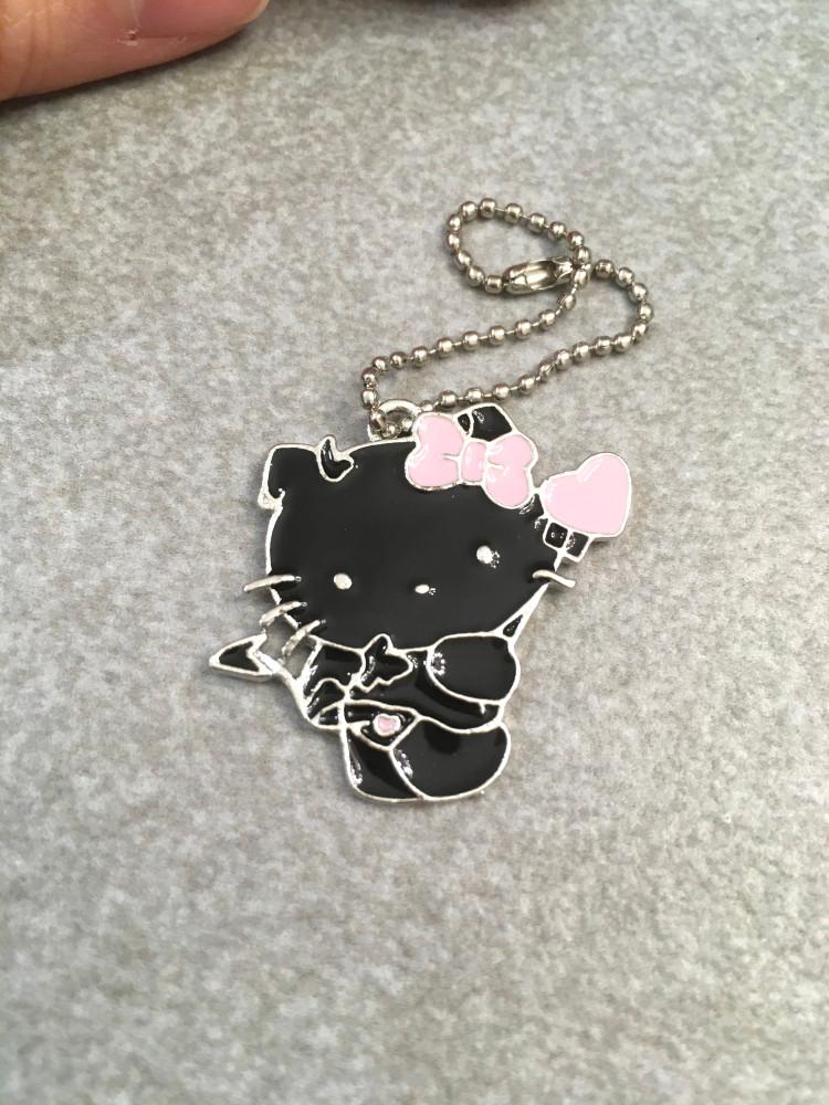 키티 악마 키링