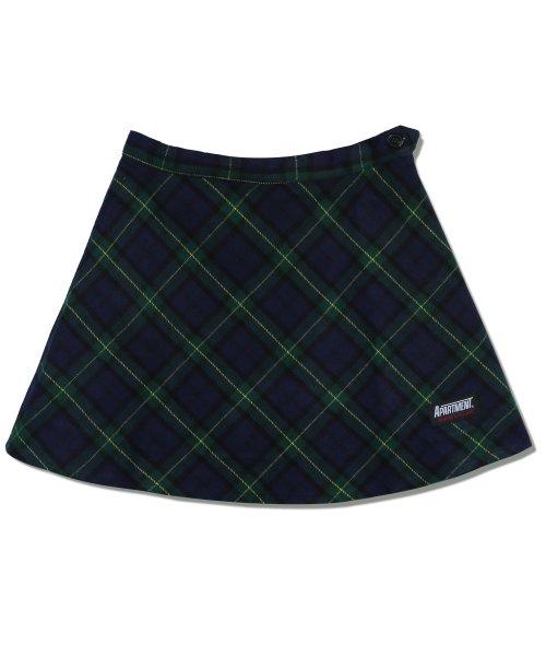 (W) ELENI SKIRT - NAVY