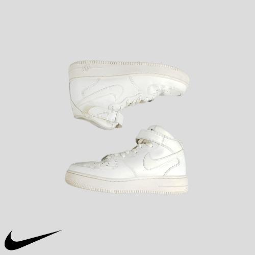 나이키 에어포스 1 미드 올백 스니커즈 운동화 315123-111 SIZE 245