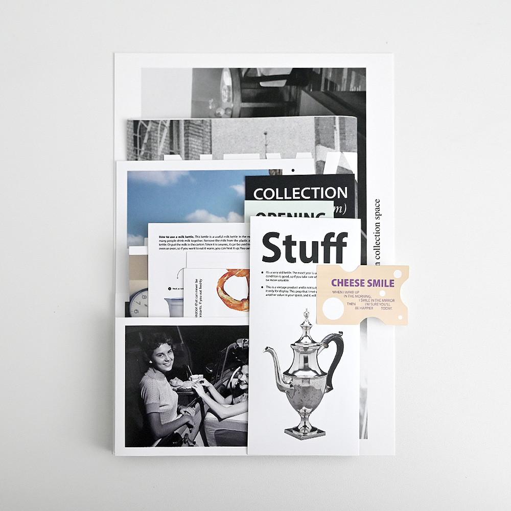 Collect package 콜렉트 패키지 모던 빈티지 감성 스티커팩