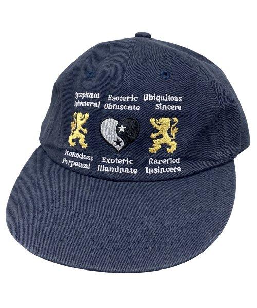 Lion Heart Washed Cap Dark Navy