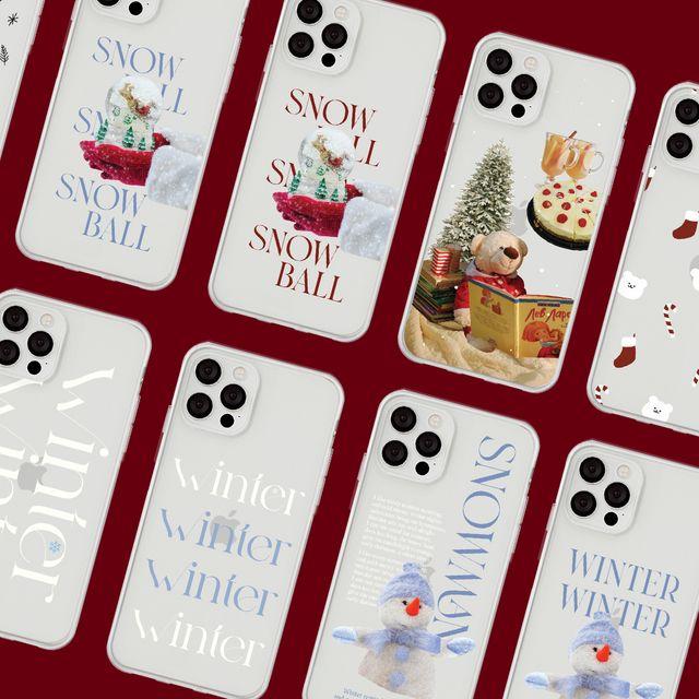 [할인 모음전] 크리스마스 클리어 폰케이스 모음전 젤리케이스 겨울 케이스 아이폰케이스 11 12 13 투명 갤럭시s21 갤럭시노트20 아이폰13mini 14pro 14