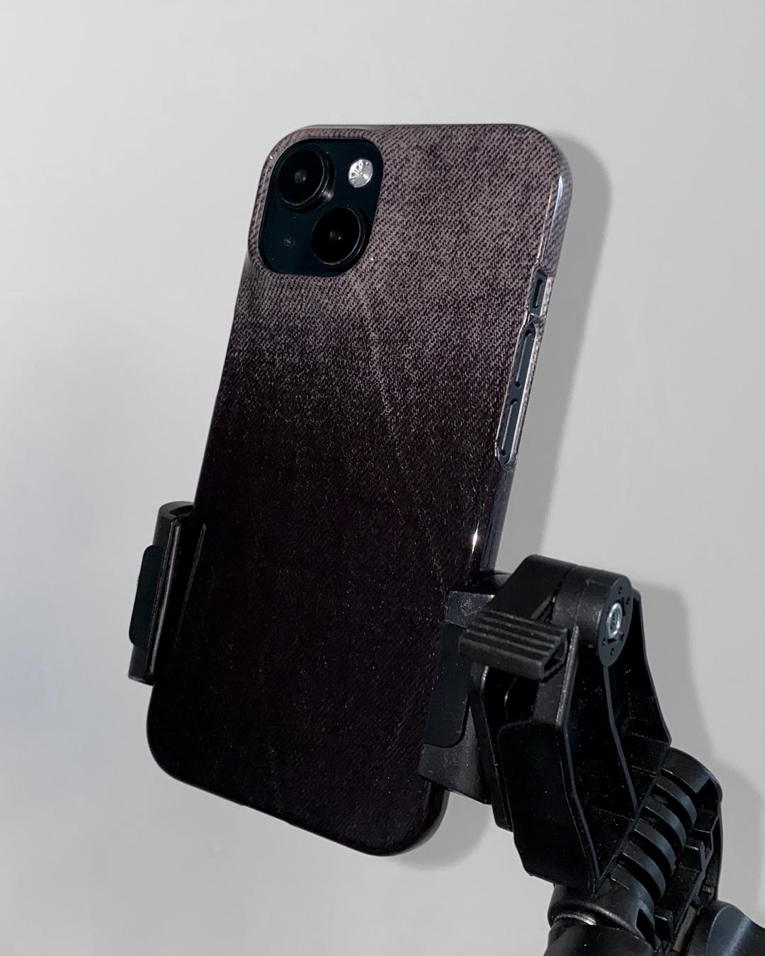 vintage brown denim gradation case