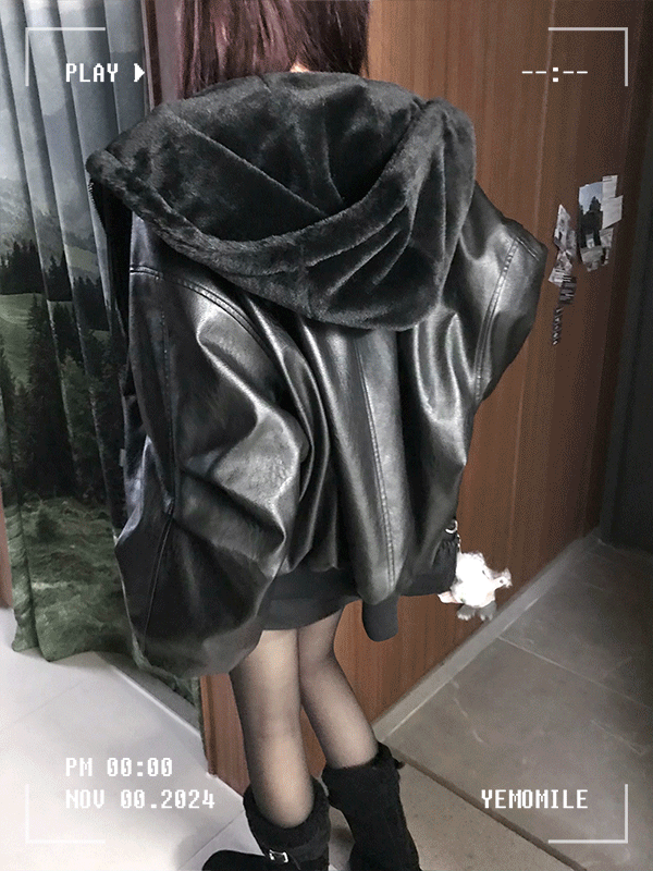 예모마일 로빈 리버시블 후드 점퍼 (unisex)