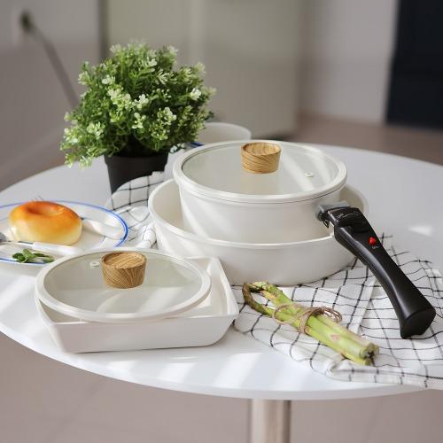 [S급 리퍼브상품] NOWA 노와 IH 쿡웨어 7P