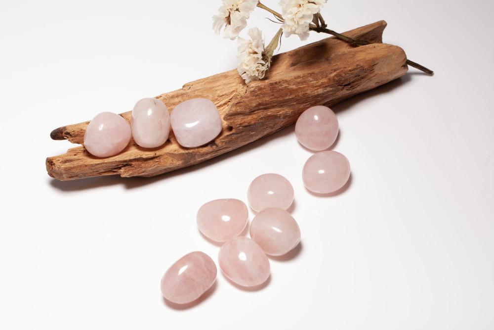 천연수정 장미수정 핸드스톤 [무작위 발송] 힐링 명상 에너지 스톤 마음 정화