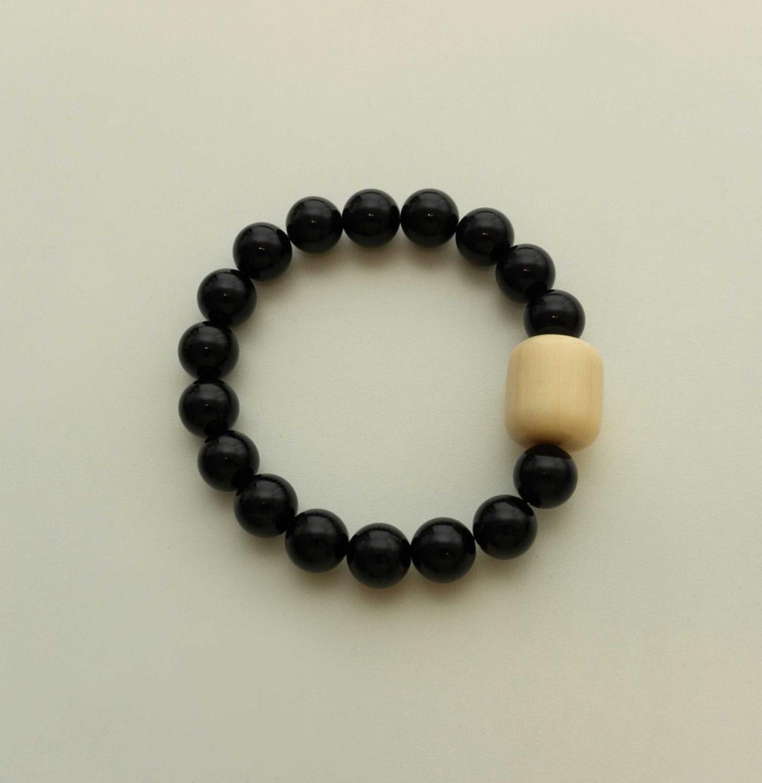 Cheesy onyx bracelet