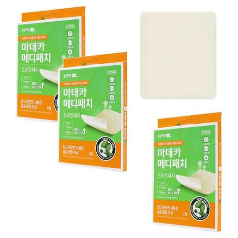 마데카메디패치 프리컷 1회용반창고, 110 x 100 ..., 3개