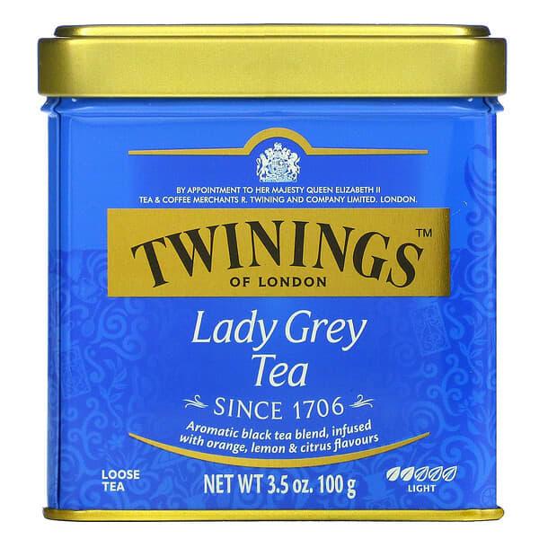 Twinings, 레이디 그레이 루스 티, 100g(3.53oz)