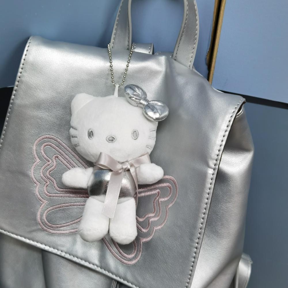 Silver Kitty 실버 하와이안 태닝 키티 키링 가방 열쇠고리 펜던트