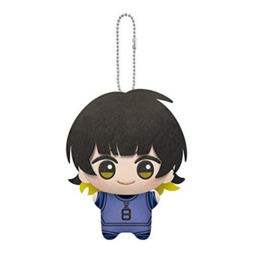 [일부 입고 완료] 블루 록 치비구루미 누이 - 바치라 메구루 (블루록 블루락 인형 애니 공식 굿즈)