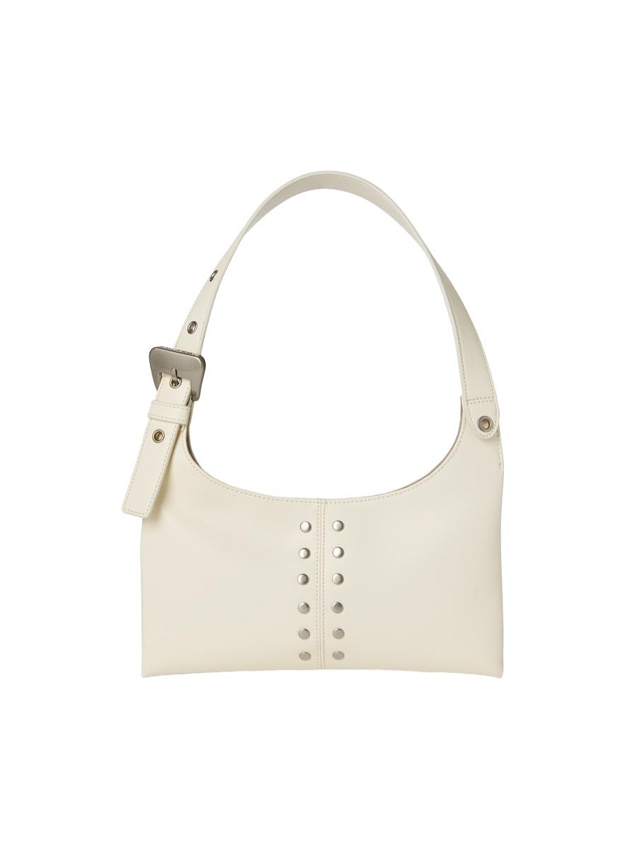 City Flat Shoulder Bag (Ivory)