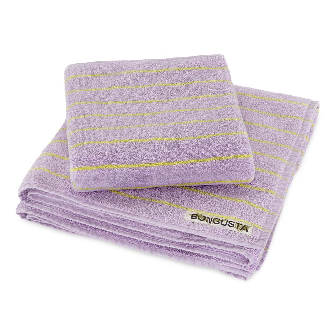 NARAM BATH TOWEL │ LILAC & NEON