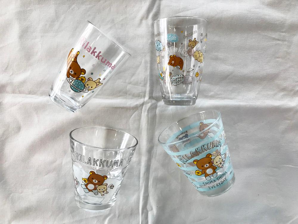 [빈티지컵] 리락쿠마 유리컵 / 리락쿠마컵 / 리락쿠마 글라스