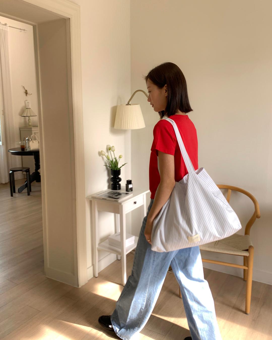 프뤼 클라우디 에코백 (skyblue)