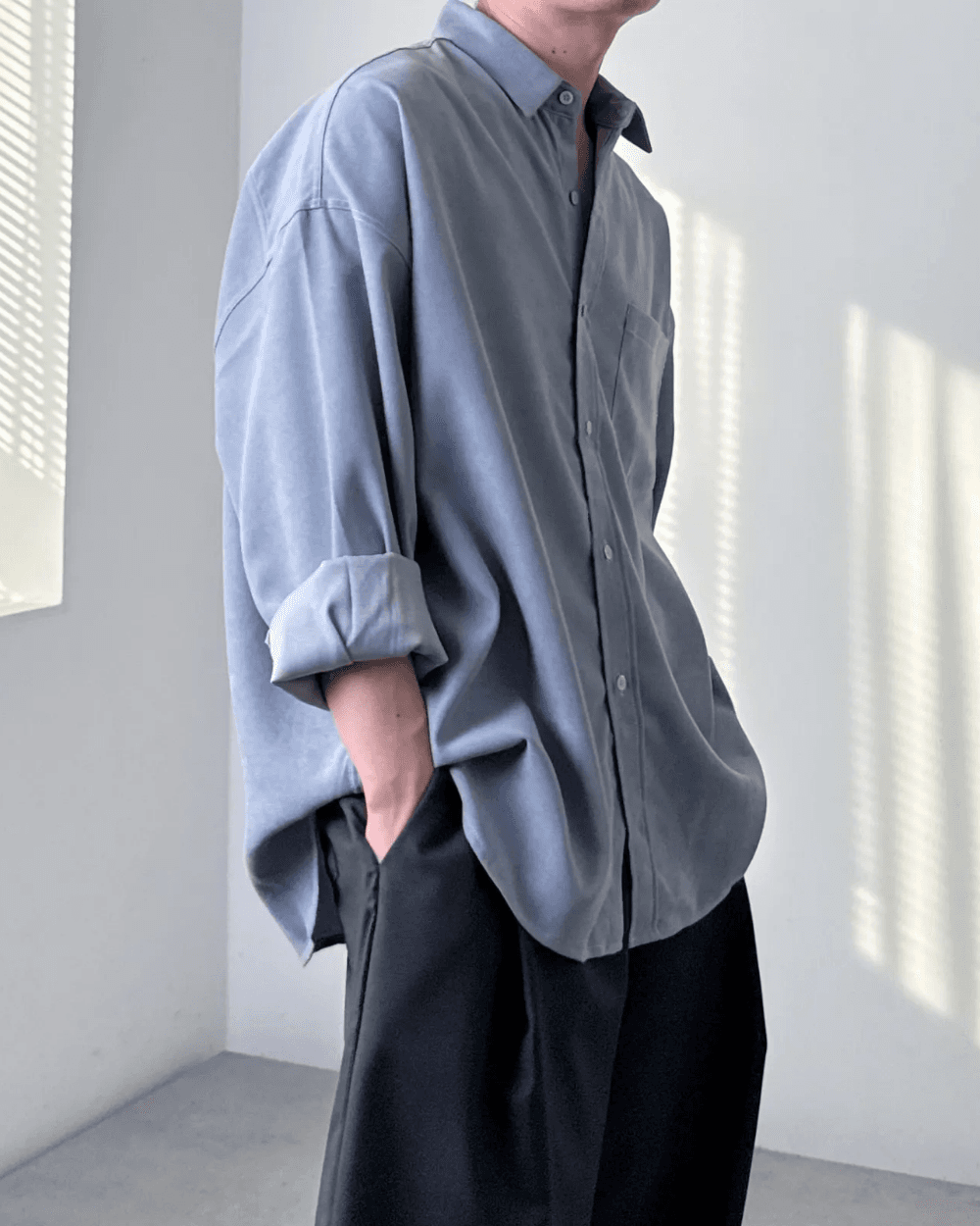 FRK 빅 루즈핏 피치 셔츠(4C)