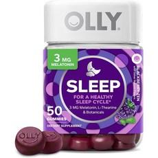 올리 슬립 젤리 구미 영양제 블랙베리맛 50구미 @미국직구