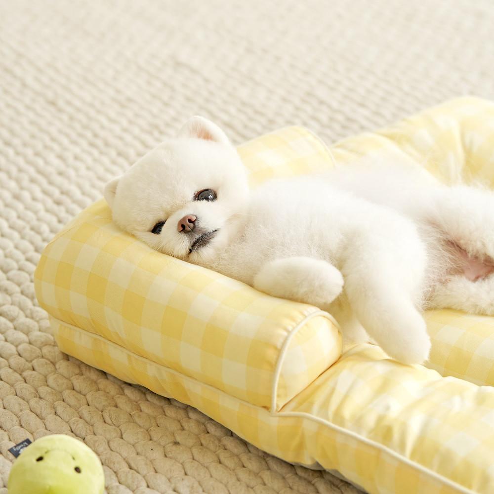 크리미 필로우 고양이 강아지 방석 M