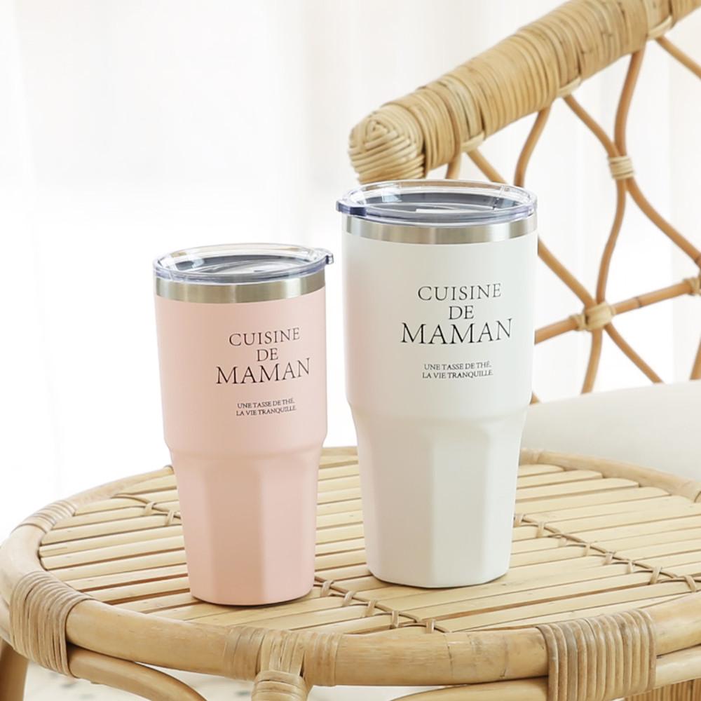 달팽이리빙 퀴진드마망 보온보냉 텀블러 887ml