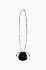 [3/5 예약배송] BEADS MINI BAG, BLACK