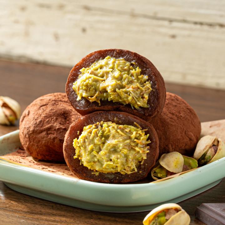 쿠캣 - 쿠캣메이드 두바이 쫀득 모찌 240g - 피스타치오 & 카다이프  국내산 찹쌀 디저트