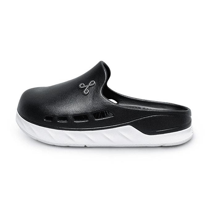 BARC C-1 클로그 블랙&화이트