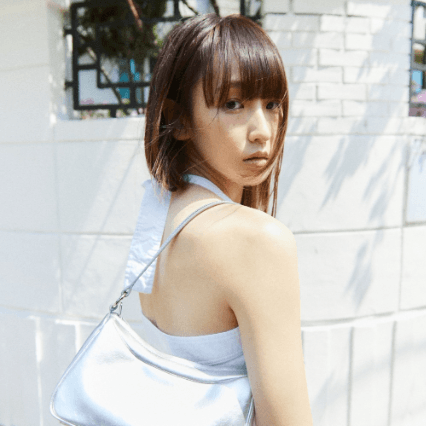 Daisy Mini Shoulder Bag Silver