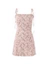 Frill mini dress (pink)