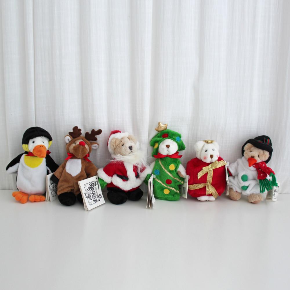 크리스마스 위베어 빌리지 - 산타 루돌프 트리 눈사람 오너먼트 위베어 [빈티지]