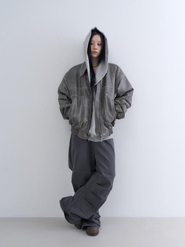 fade leather pocket padding