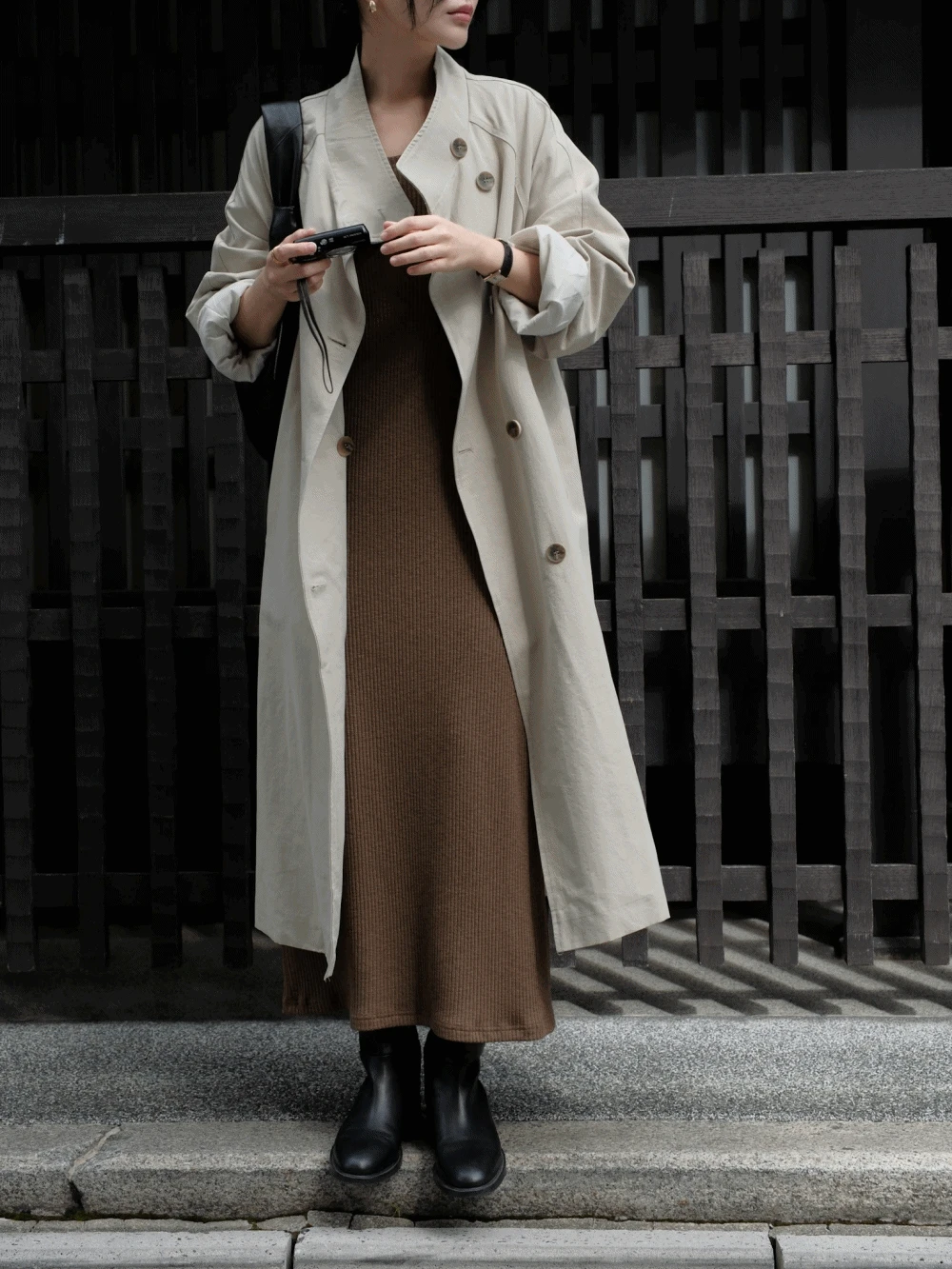 [베이지]요크 벨트 트렌치 코트 _York coat