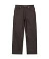 세미와이드 생지 데님 팬츠 BROWN